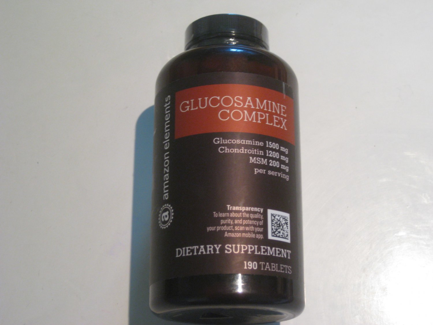 New Amazon Elements Glucosamine Complex 3 mos supply Exp 10/06/19