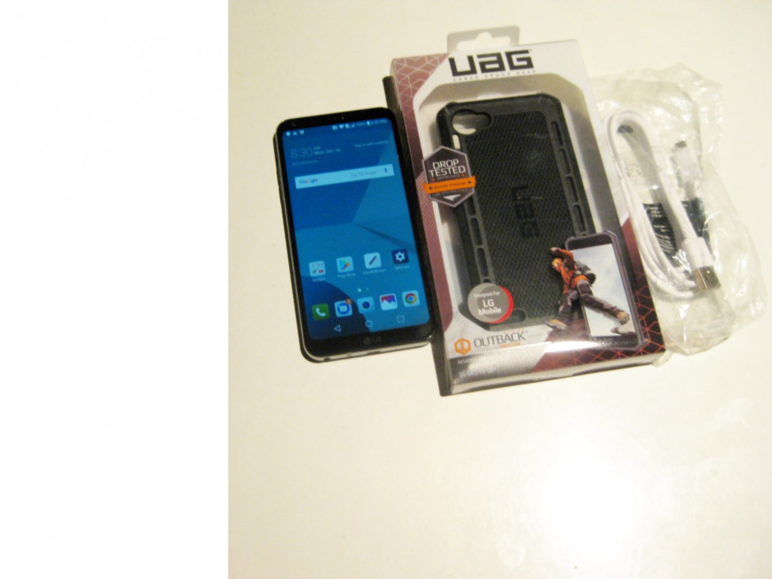 LG Q6 Argent 32go 7.5/10