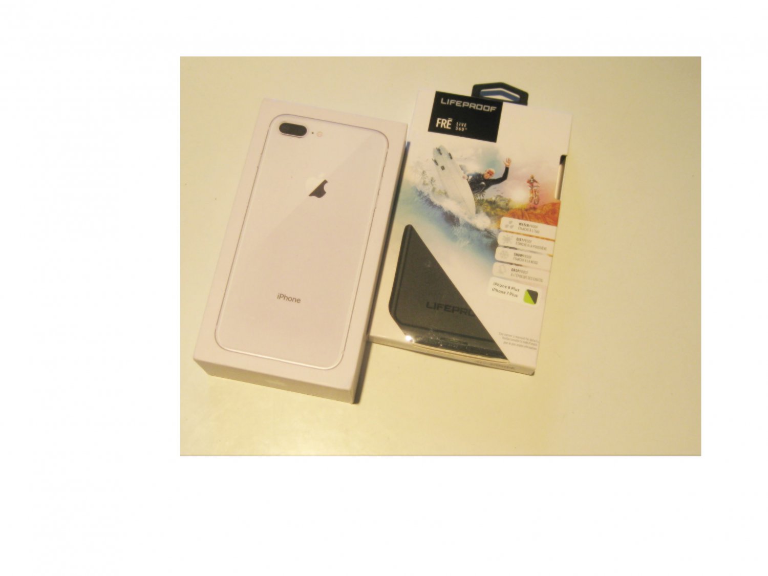 Near Perfect Silver SPRINT 64gb Iphone 8+ A1864 Deal!!