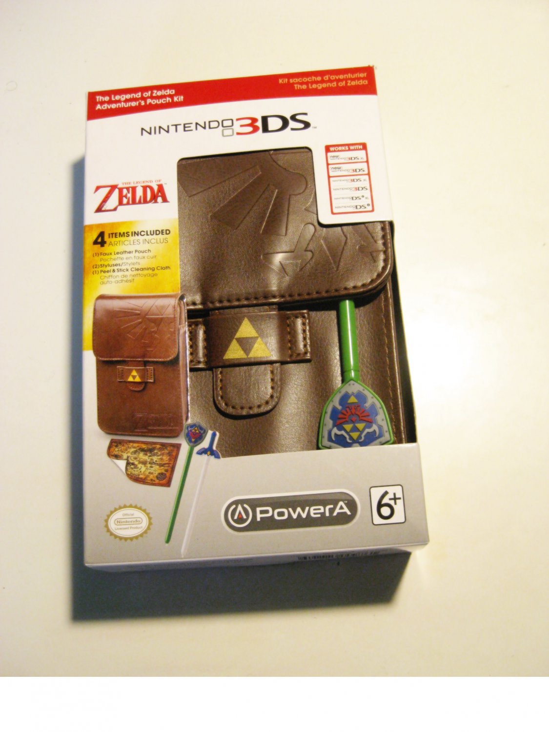 New Power A Zelda 3ds/3ds xl Pouch Kit
