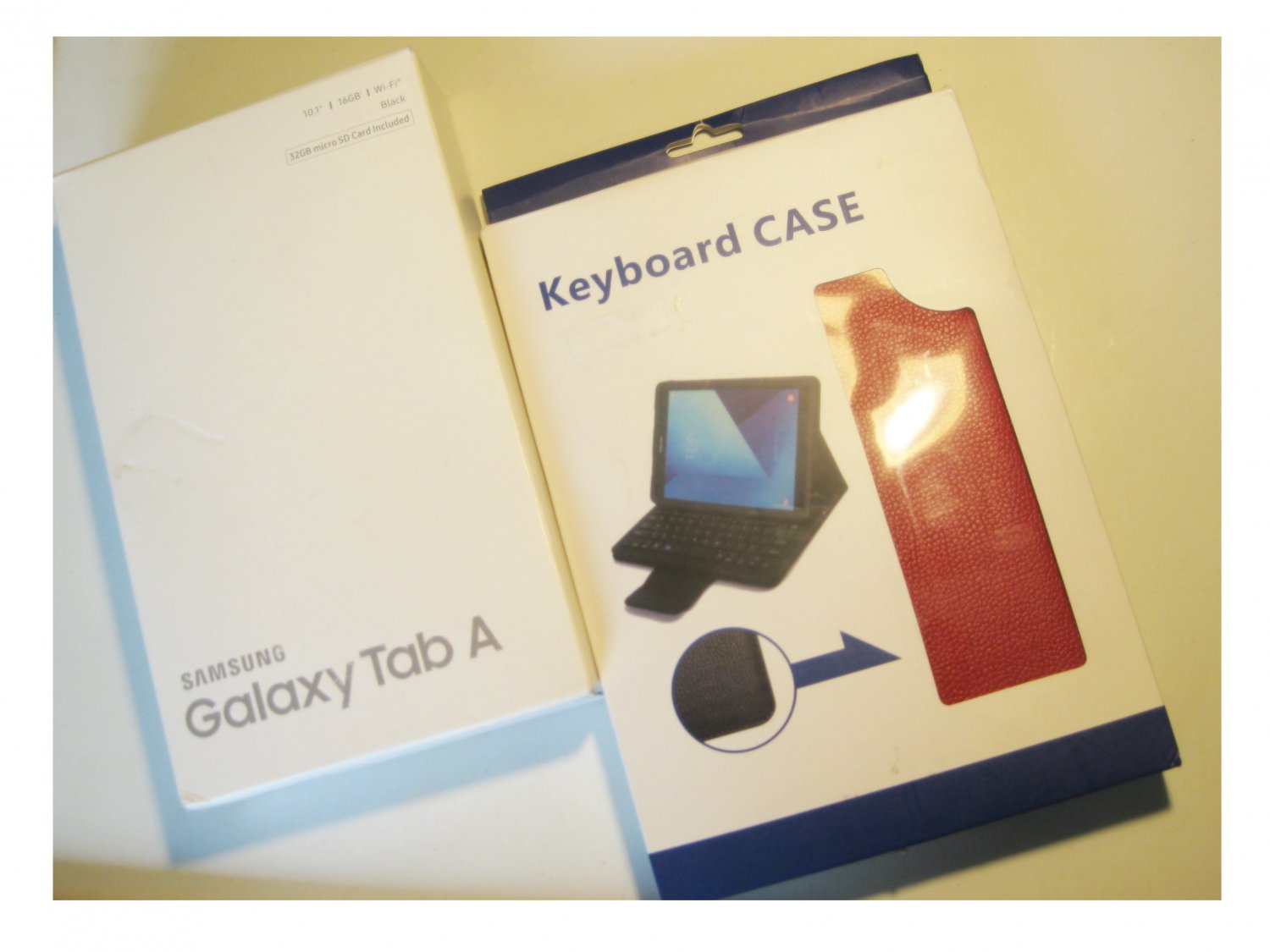 Mint Samsung Galaxy Tab A SM-T580NZKMXAR 10.1" 16GB Tablet w 64gb MicroSD