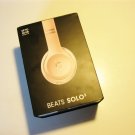 Superb 9.7/10 Beats  Solo 3 Bluetooth Headphones  (Rose Gold)
