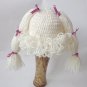 Cabbage Patch Kid Hat Inspired Crochet Wig Bunch Pigtail Style