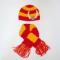Harry Potter Hat with Scarf Gryffindor, Beanie Newborn -3 month