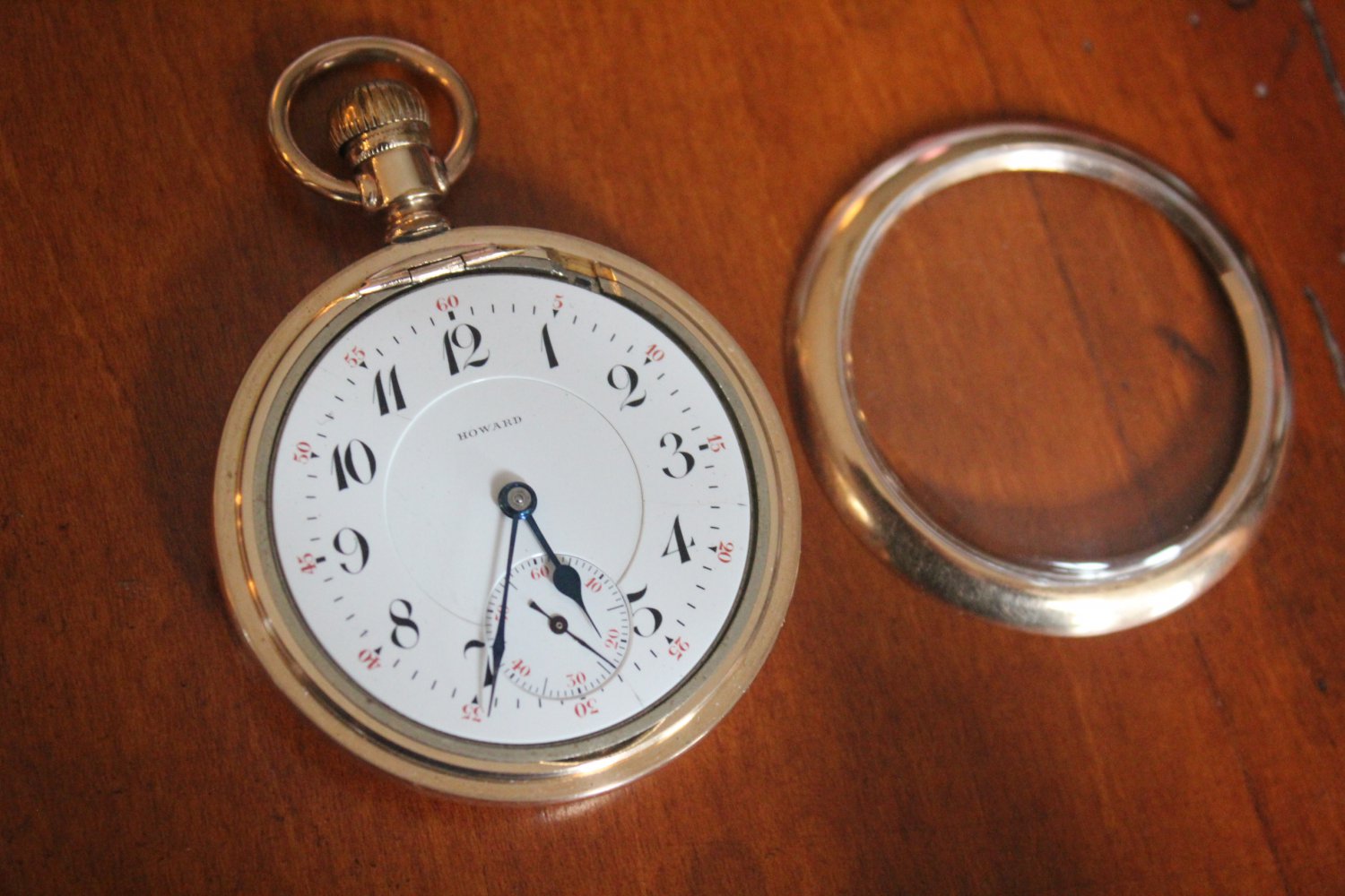 Howard series 10 21 jewel pocket watch