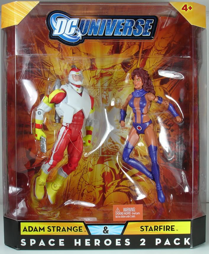 DC Universe Classics ADAM STRANGE STARFIRE Space Heroes Figure 2-Pack EXCLUSIVE 