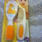 Nuby Precious Moments Printed Comb and Brush, Color-Yellow