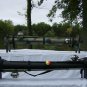 fishing pole/beverage carrier