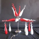 IKA Sputnik Chrome & Murano Glass Chandelier - 8 Lights