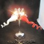 IKA Sputnik Chrome & Murano Glass Chandelier - 8 Lights
