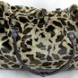 Awesome Faux Leopard Duffel Bag Handmade One of A Kind Plush Soft!