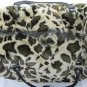 Awesome Faux Leopard Duffel Bag Handmade One of A Kind Plush Soft!