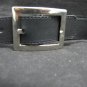 Bolliver Black Leather and Black Boar/Horse Sporran with Silver Rivets