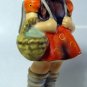 HUMMEL FIGURINE ~Schoolgirl ~ 4 1/4" ~ TMK 3 ~ #81