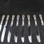 Antique Watson Sterling Silver Flatware Meadow Rose 71pcs Naken Silverware Chest