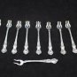 Antique Watson Sterling Silver Flatware Meadow Rose 71pcs Naken Silverware Chest