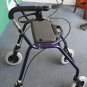 Purple Dolomite Opal Legacy Roller Walker Mobility Aid - Gently Used