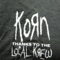 Rare Local Crew T-Shirts - Korn, Motley Crue and Godsmack