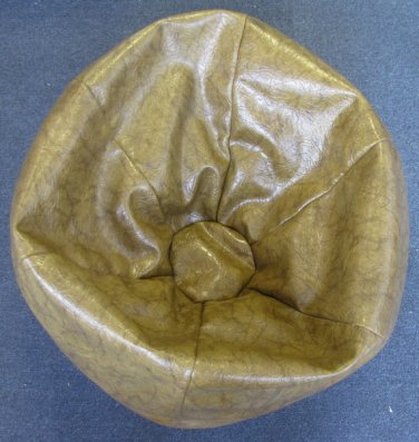 Vintage Vinyl Bean Bag Chair