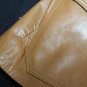 NWT Superior New York Cognac Tan Leather Button Down Jacket - Women's Size M
