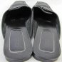 Black Chanel Leather Flat Slides Slipper Square Toe SZ  EU38.5/US8
