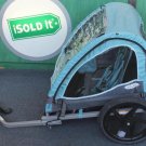 InStep Take 2 Double Bicycle Trailer w/ 2-in-1 Canopy Trailer Coupler Attachment