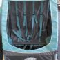 InStep Take 2 Double Bicycle Trailer w/ 2-in-1 Canopy Trailer Coupler Attachment