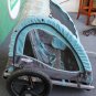 InStep Take 2 Double Bicycle Trailer w/ 2-in-1 Canopy Trailer Coupler Attachment