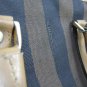 Fendi Logo Bag/Purse Brown/Black Stripe 1990's Handbag