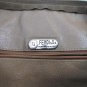 Fendi Logo Bag/Purse Brown/Black Stripe 1990's Handbag