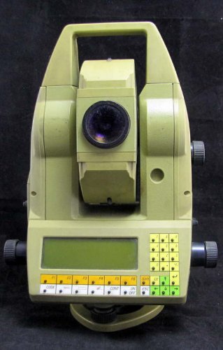Leica TCA1100 Total Station + Batteries, Memory Card, Charger, & On Board TDS