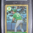 1987 Mark McGwire Topps Rookie Baseball Card  #366 PRO Graded 9.0