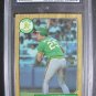 1987 Mark McGwire Topps Rookie Baseball Card #366 PRO Graded 9.0