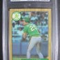 1987 Mark McGwire Topps Rookie Baseball Card #366 PRO Graded 9.0