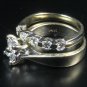 Westchester Gold Inc. Gold & Diamond Engagement Ring Set (2) Rings w/ Appraisal