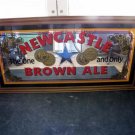 Giant Framed Newcastle Brown Ale Brewery Bar / Pub Mirror