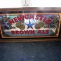 Giant Framed Newcastle Brown Ale Brewery Bar / Pub Mirror
