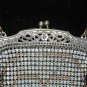 Vintage Whiting and Davis Painted Enamel Mesh Purse
