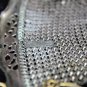 Vintage Whiting and Davis Painted Enamel Mesh Purse