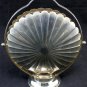 Vintage Silver Plated 3 Tier Folding Clamshell Candy Dish Serving Tray