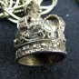 4 Beautiful Antique Gold Filled Charm Bracelts