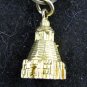 4 Beautiful Antique Gold Filled Charm Bracelts