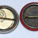 Lot of 4 Whitehead and Hoag Co K of Y Pinback Pins Great Condition