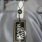 VERSACE Gray Silk Slip Skirt