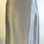 VERSACE Gray Silk Slip Skirt