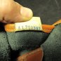 Vintage Dooney & Burke All Weather Black Leather Crossbody Shoulder Handbag