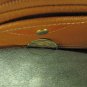 Vintage Dooney & Burke All Weather Black Leather Crossbody Shoulder Handbag