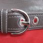 COACH Dark Brown Leather Soho Hobo Top Zip #F10908 Handbag w/ Silver Hardware