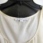 St. John Ivory Silk Top Camisole Sleeveless Slip Over Tank