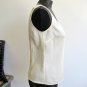 St. John Ivory Silk Top Camisole Sleeveless Slip Over Tank